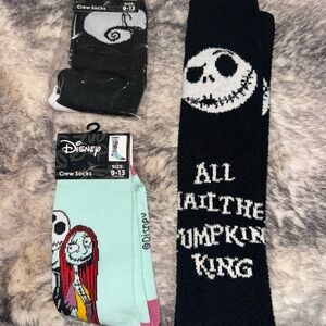Disney 3 pack Nightmare Before Christmas Socks